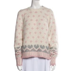 Loveshackfancy Rosie Pullover Sweater size medium